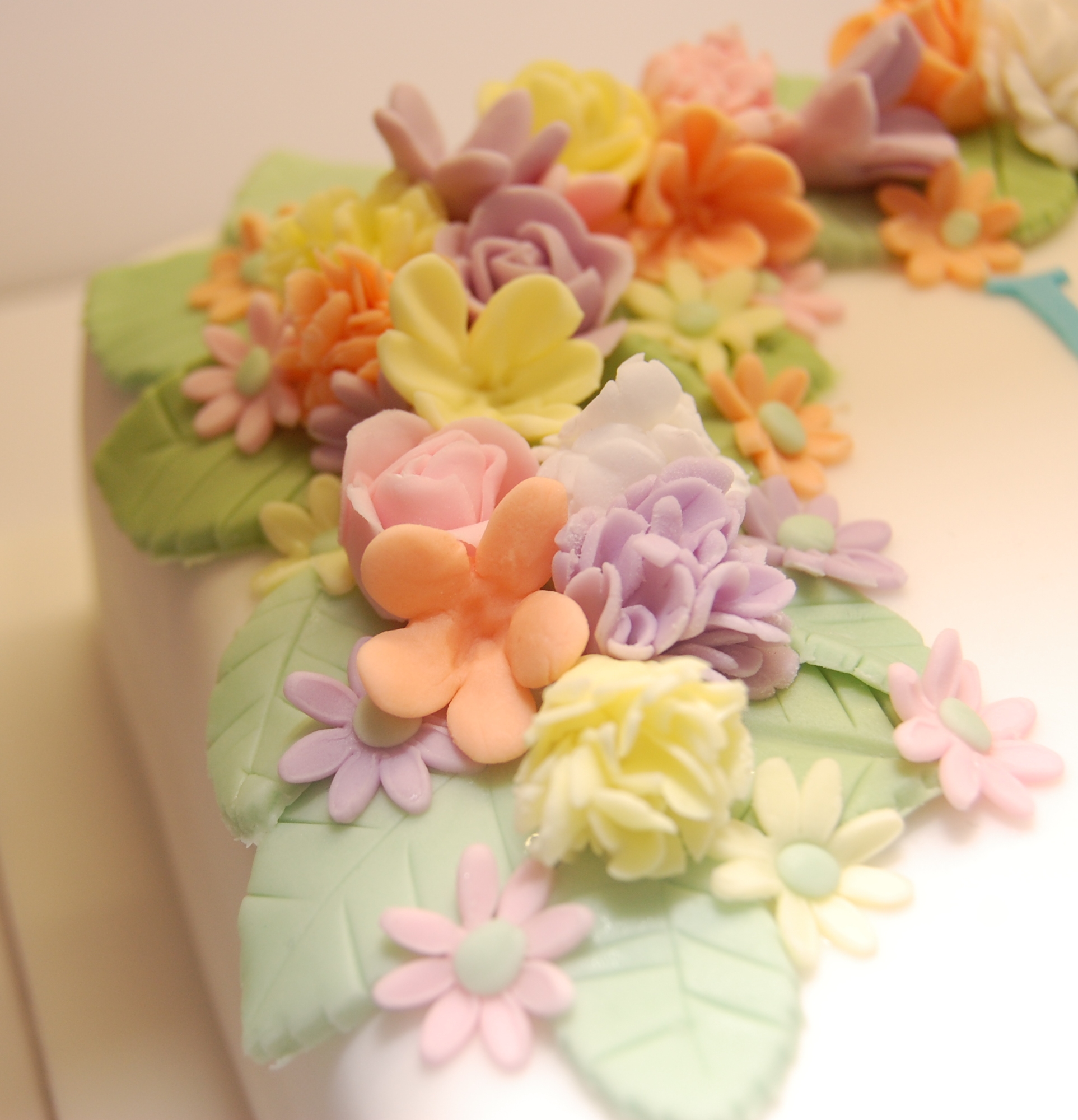 Rilicious - #latepost Cake done for my Bestie 👭 commissioned by her  husband……She loves Parijat also known as night flowering Jasmine flowers so  it was a special request from her husband to